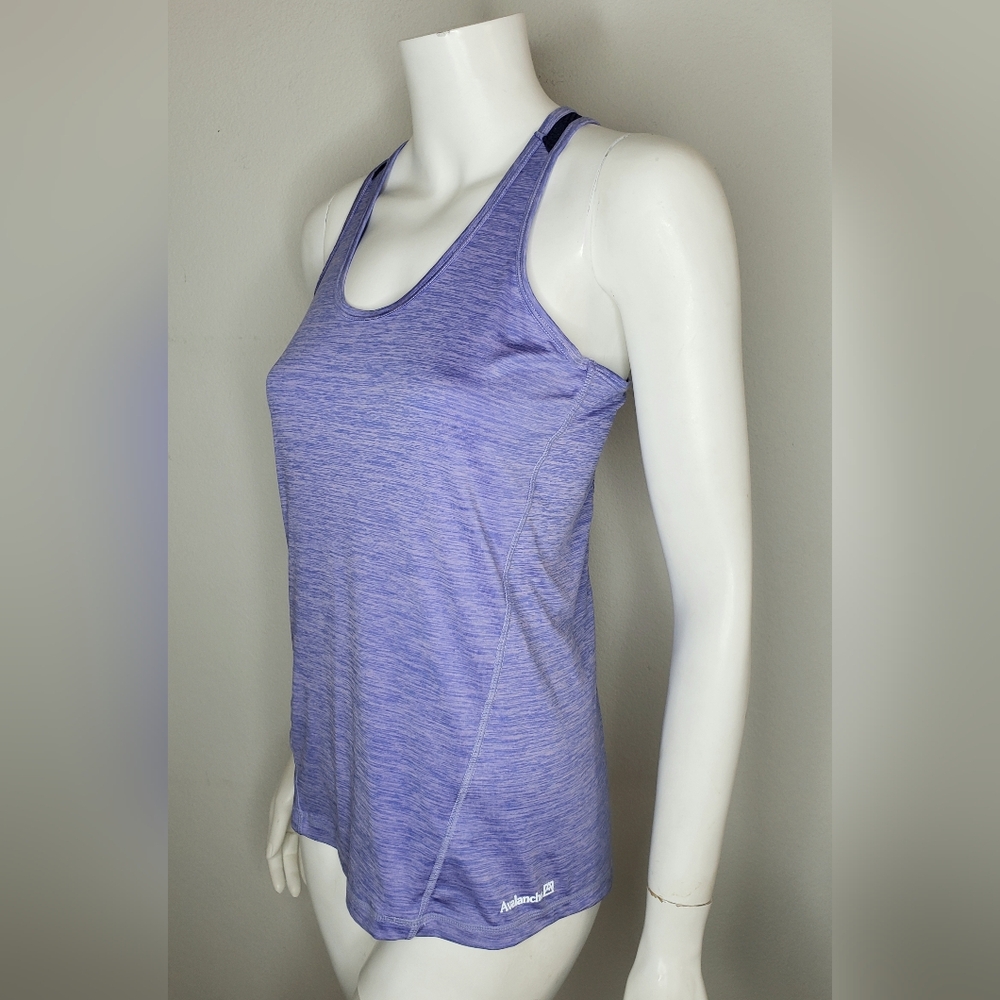 Avalanche Purple Fitted Tank Top